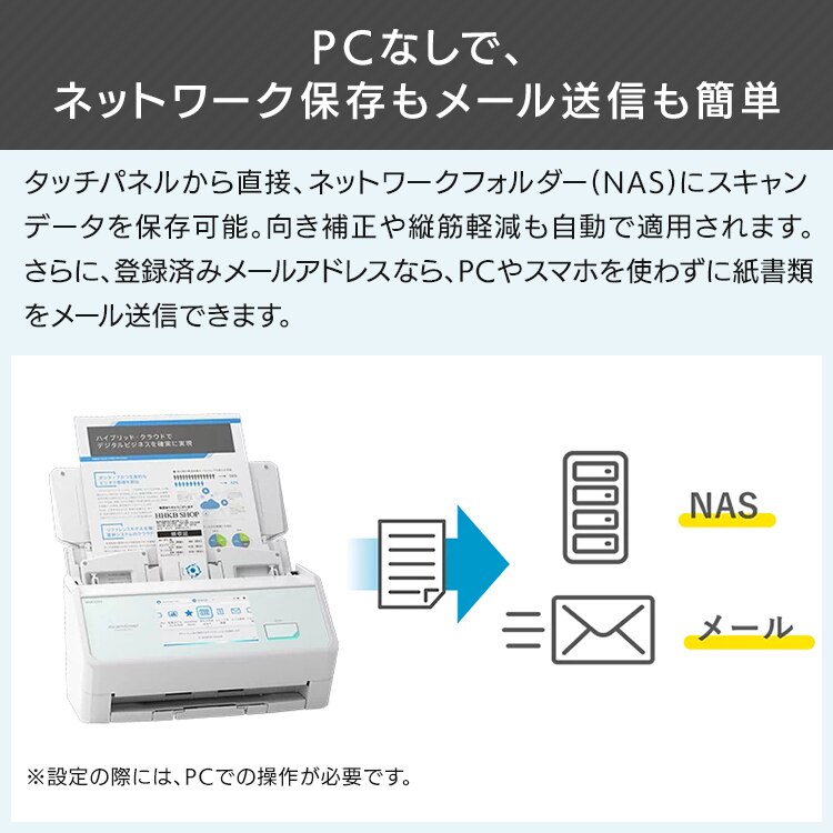 PFU ScanSnap iX2500 FI-IX2500W 白4