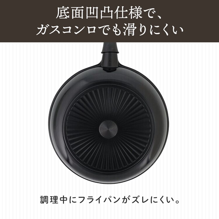 LIV PLUS ベストコ 卵焼き器 13&times;18cm エッグパン ガス火専用 軽量 ブラック NM-387 軽すぎるフライパン ブラック NM-387 4