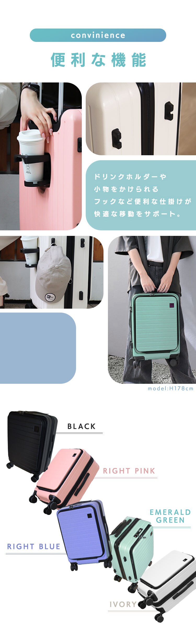 ビーブリッジ HELLOPEOPLE01 HP01BK ブラック3