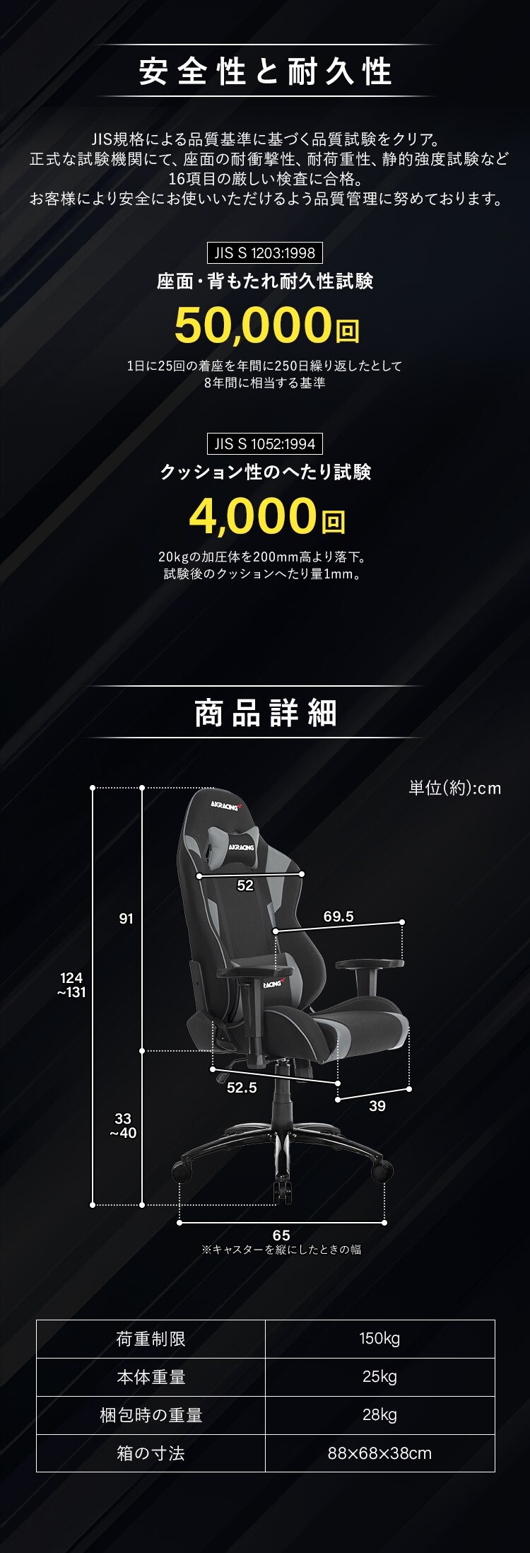 AKRacing エーケーレーシング ゲーミングチェア AKR-WOLF パープル2