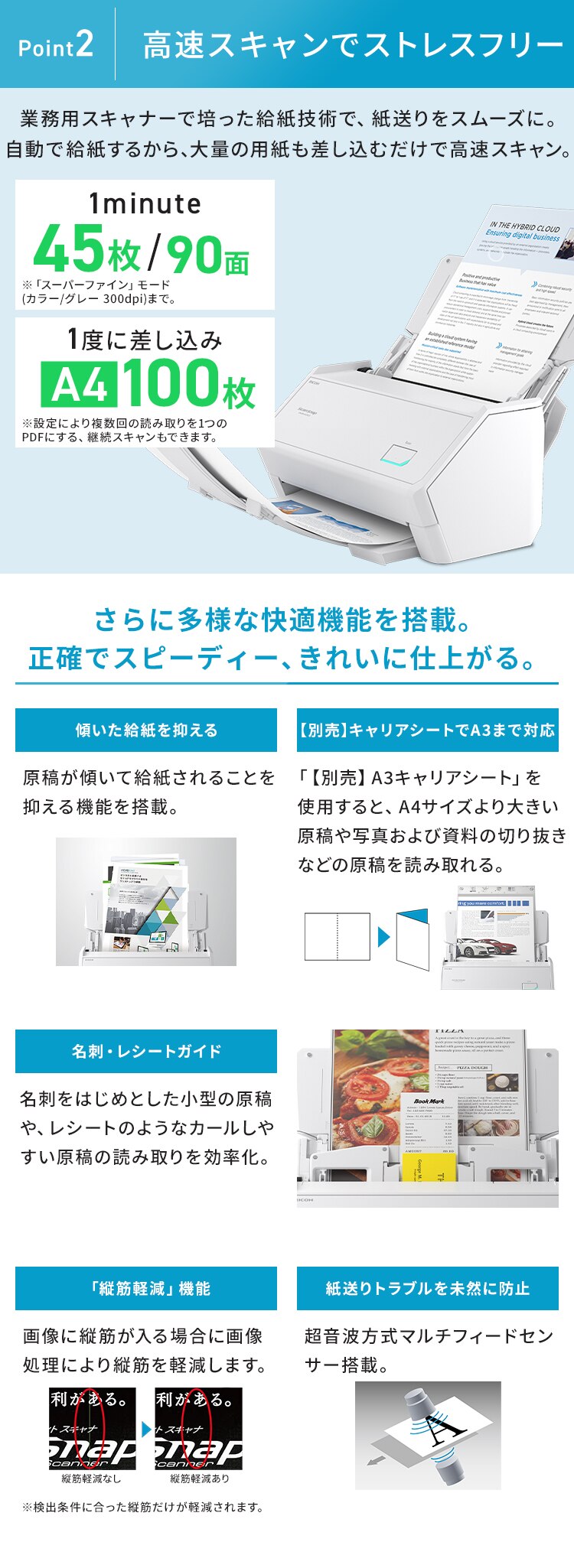 ScanSnap iX110 FI-IX110W 白3