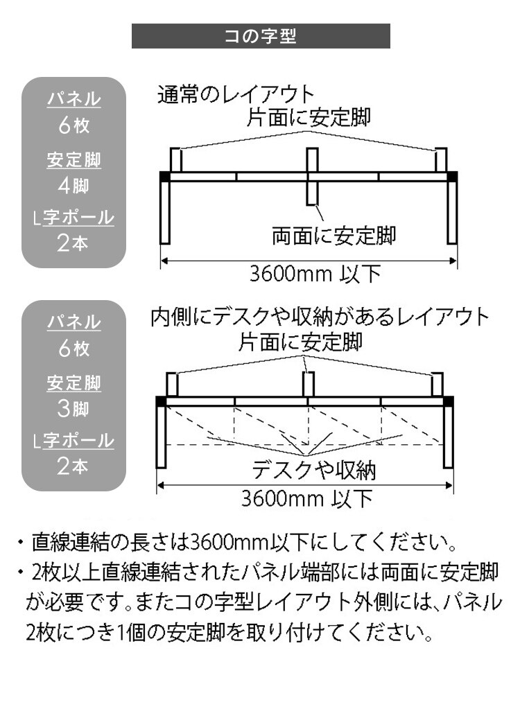 パーティション パーテーション アルミ パネル 間仕切り 仕切り 仕切り板 ASPN0918 ライトグレー6