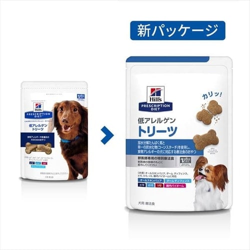 ヒルズ 特別療法食 犬用 低アレルゲントリーツ 180g4