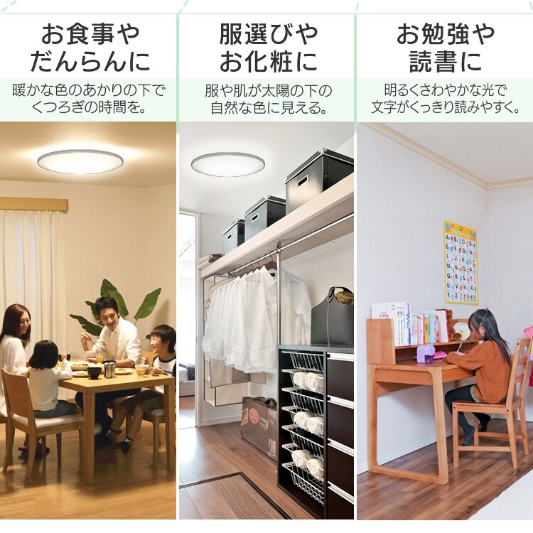 【2個セット】LEDシーリングライト メタルサーキットシリーズ フラットシルバーリングタイプ 12畳 CL12DL-MU10