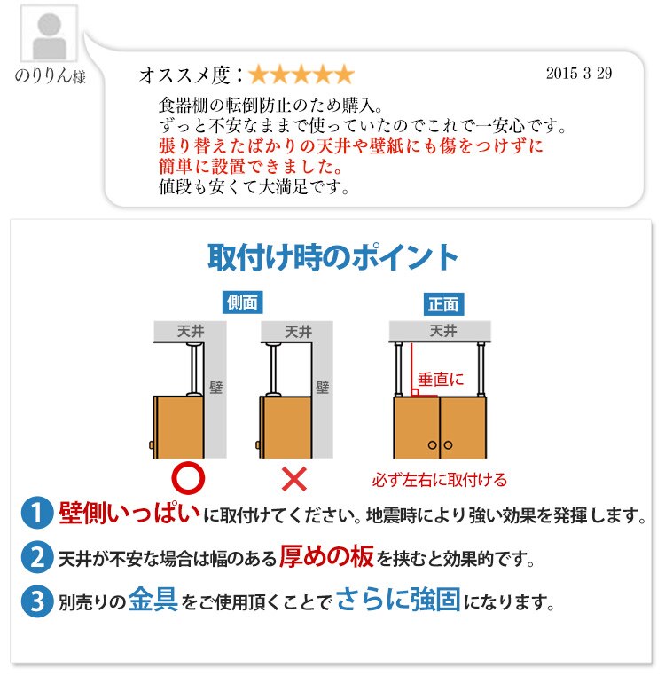 取り付け時のポイント