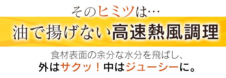ノンフライ熱風オーブン FVX-D3B-S6