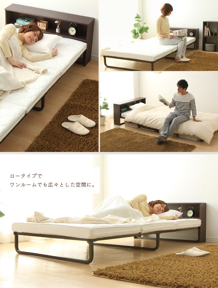 清潔なベッドで、心地の良い睡眠を