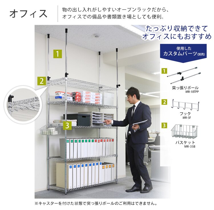 スチールラック 幅120cm メタルラック 5段 SE-1218 メタルラック 5段 5
