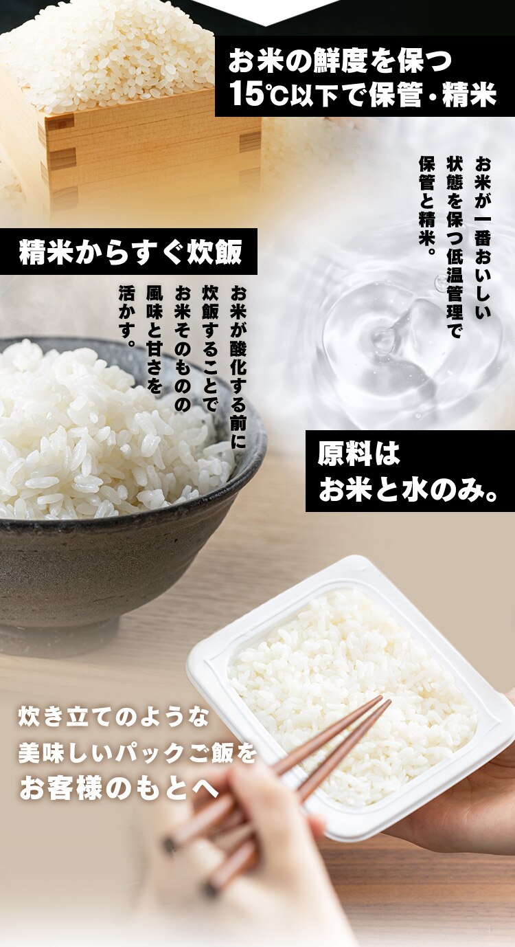 低温製法米のパックごはん 国産米100％ 200g&times;40パック 2