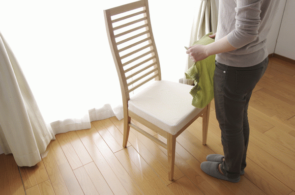 椅子カバー ジャガード生地 JCC-ZA ネイビー2