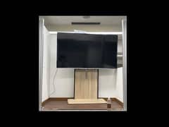 テレビ台 スタンドタイプ UTS-900R-BO ブラックオーク【代引き不可】6