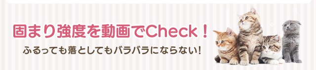 上から猫トイレ用猫砂