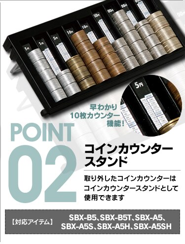 POINT2 コインカウンタースタンド