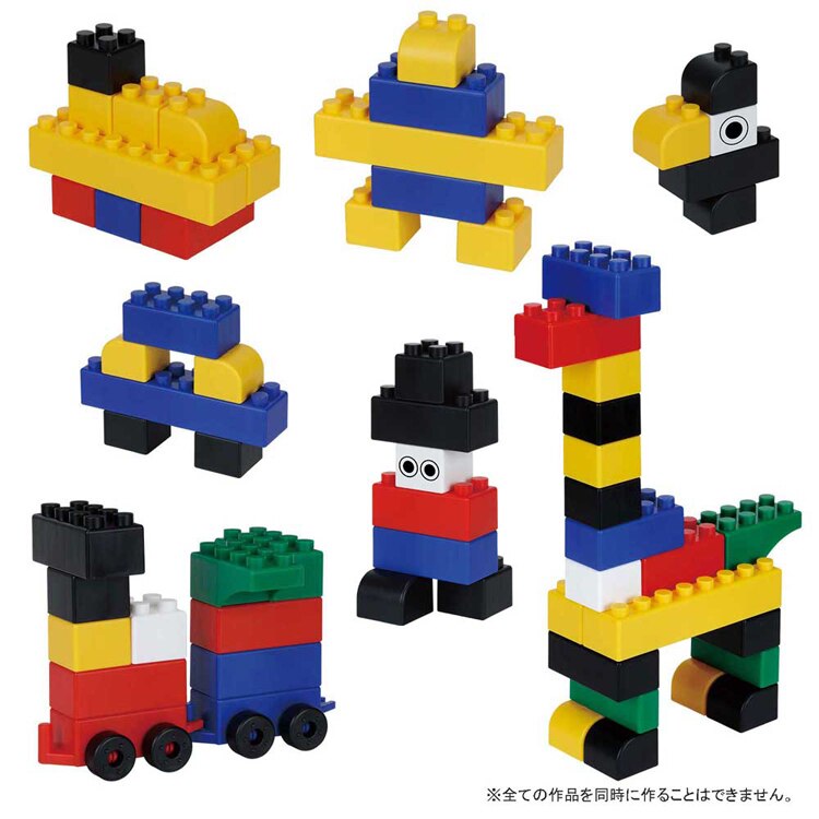 カワダ ダイヤブロック はじめてのブロックあそび バケツ OD-01 【プラザセレクト】