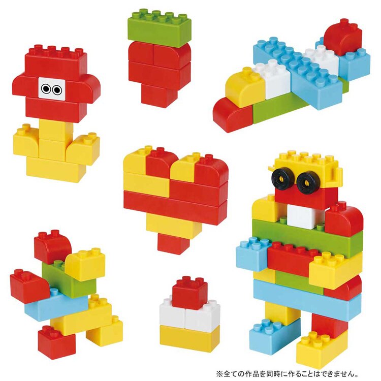 カワダ ダイヤブロック はじめてのブロックあそび ボックス OD-02 【プラザセレクト】