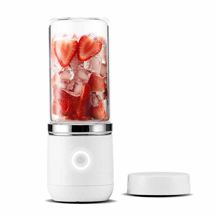 USB充電式ミニジューサー ホワイト GD-M370 【プラザセレクト】