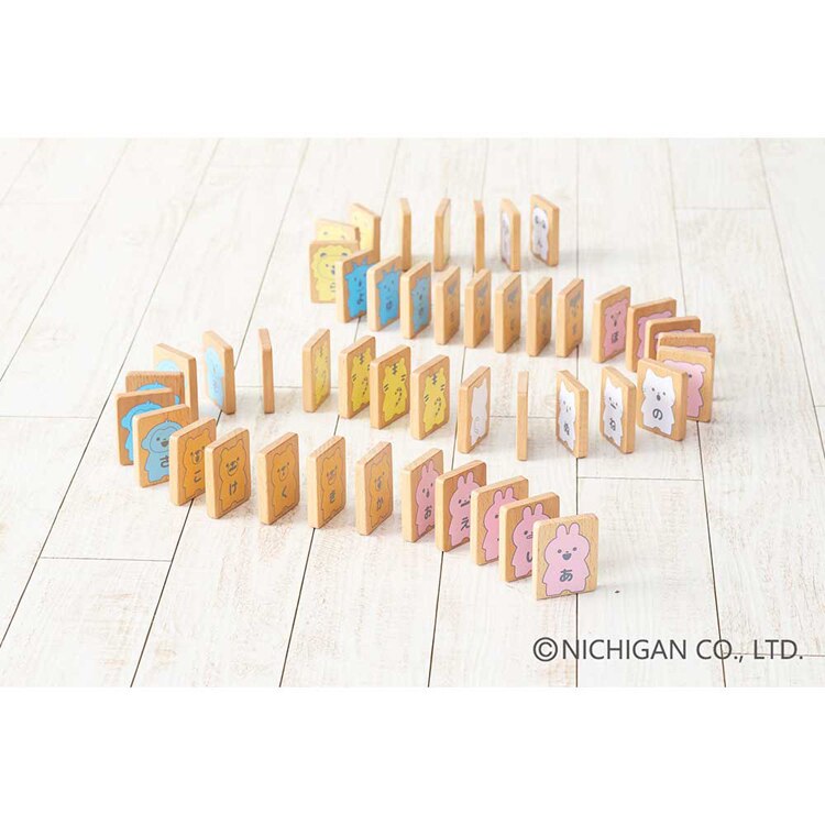 ニチガン どうぶついっぱい！あいうえおドミノ BB59 【プラザセレクト】