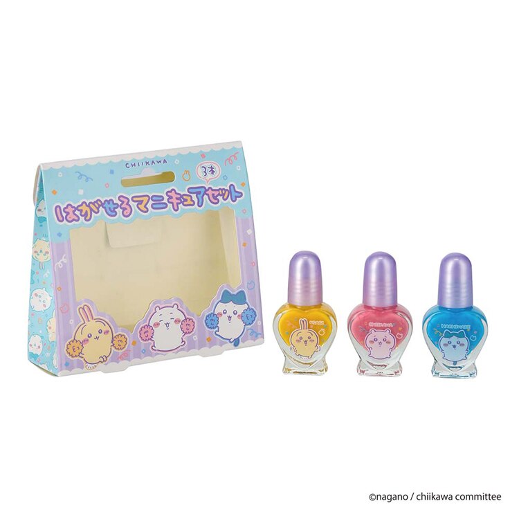 レイス ちいかわ はがせるマニキュア3本セットB 900003 【プラザセレクト】