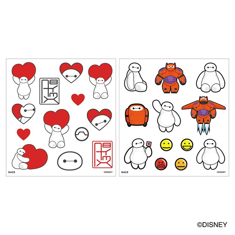 レイス シークレットマジック 暗やみで光るボディシール（水転写）/ベイマックス 910015 【プラザセレクト】