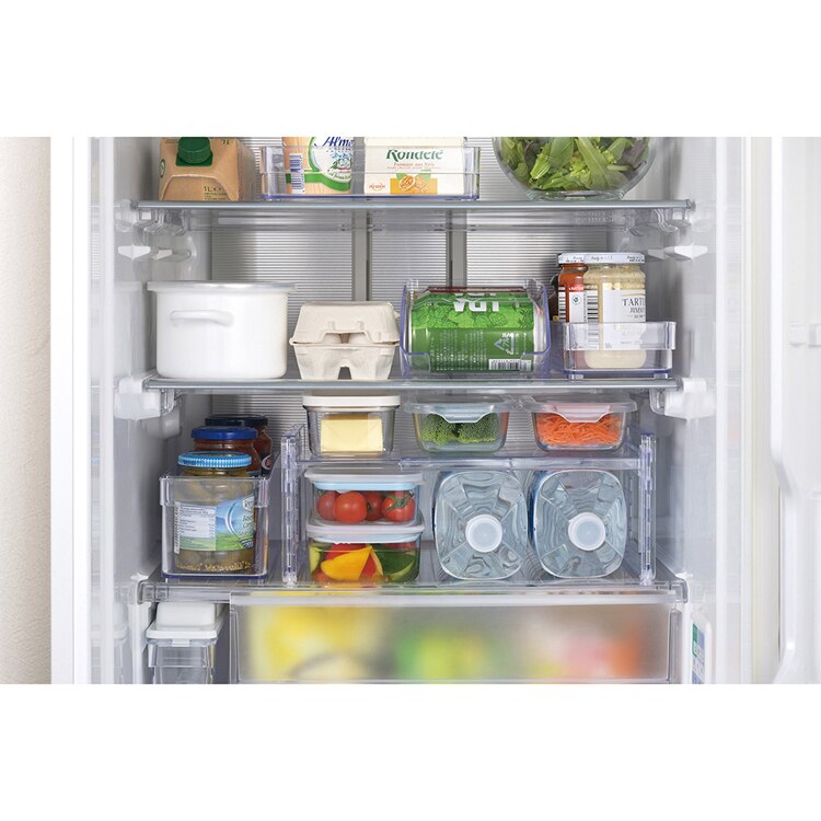 リバティーコーポレーション 冷蔵庫収納棚 伸縮式 クリアブルー LD-283 【プラザセレクト】