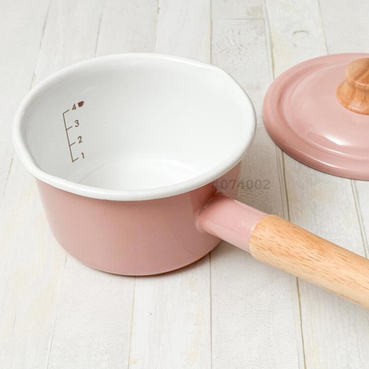 富士ホーロー ホーローソースパン 18cm アッシュピンク CTP-18S.AP 【プラザセレクト】