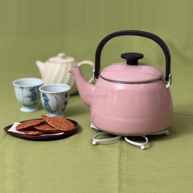 富士ホーロー ホーローケトル 2.5L アッシュピンク CTP-2.5K.AP 【プラザセレクト】