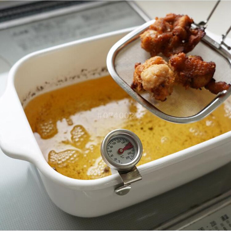 富士ホーロー 角型ホーロー天ぷら鍋 22cm フライヤーネット付き ホワイト TP-22KN.W 【プラザセレクト】