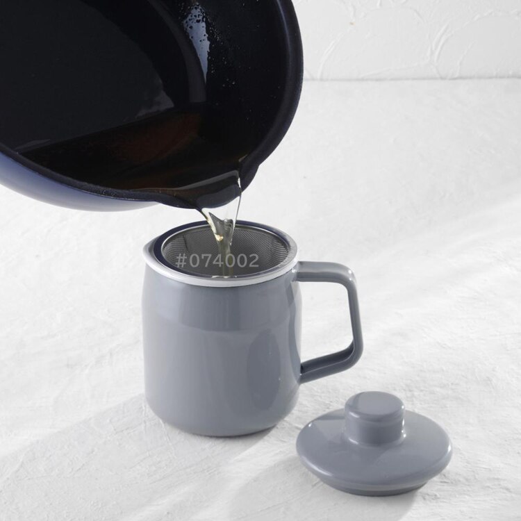 富士ホーロー ホーローオイルポット 0.35L OP-0.35L 【プラザセレクト】