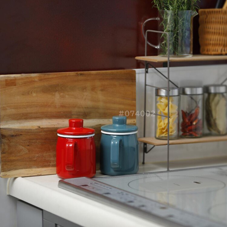 富士ホーロー ホーローオイルポット 0.35L OP-0.35L 【プラザセレクト】