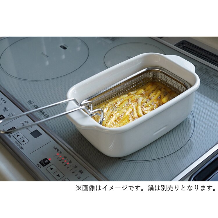 富士ホーロー フライヤーバスケット 角型フライヤー用 OR-KFB 【プラザセレクト】