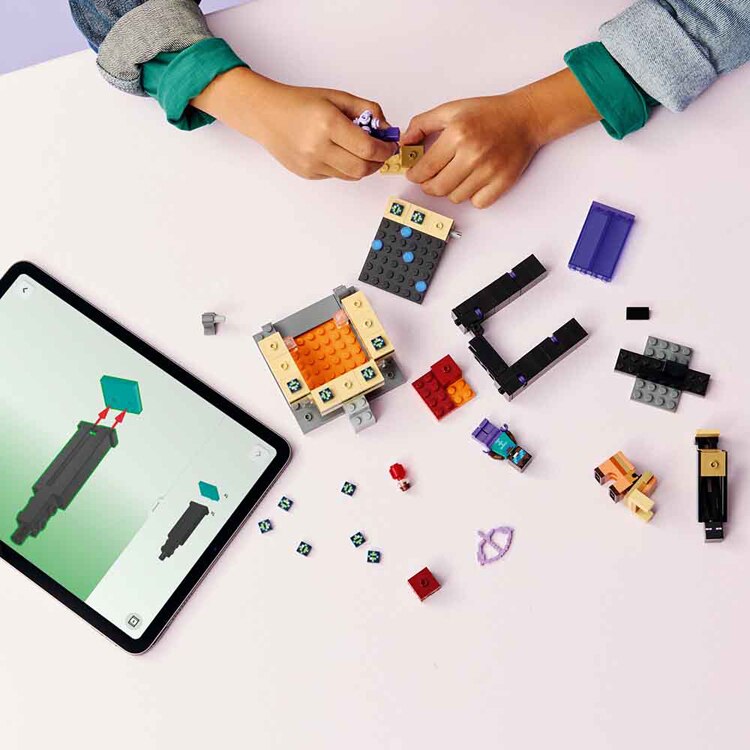 MINECRAFT ネザーとエンドポータルの旅 21584 【プラザセレクト】