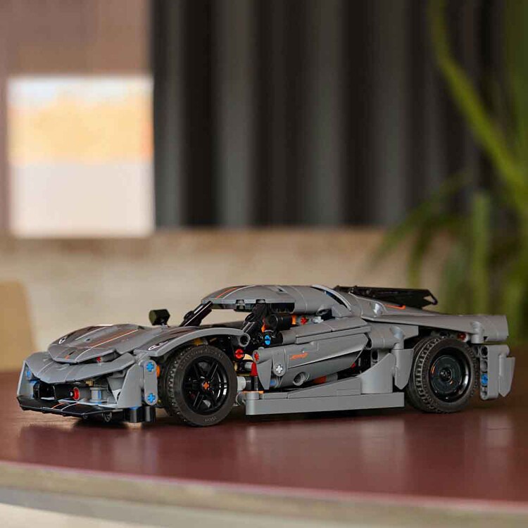 TECHNIC Koenigsegg Jesko Absolut ハイパーカー ＜グレー＞ 42173 【プラザセレクト】