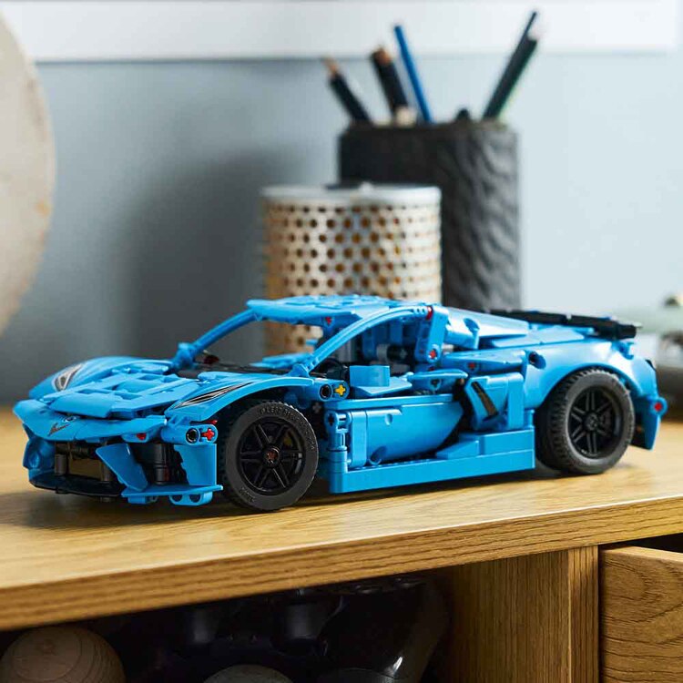 TECHNIC Chevrolet Corvette Stingray＜ブルー＞ 42217 【プラザセレクト】