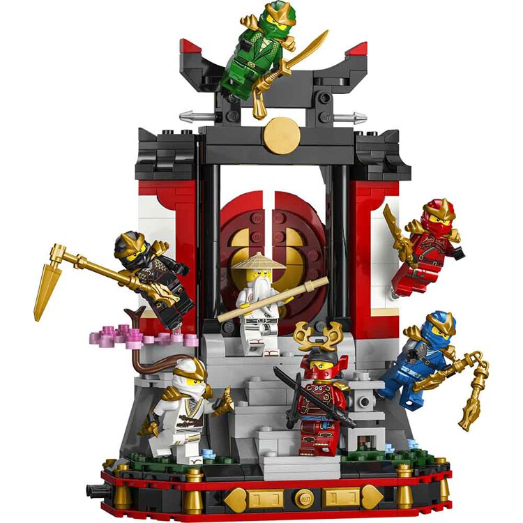 NINJAGO ニンジャ キャラクターディスプレイ<15周年記念モデル> 71866 【プラザセレクト】