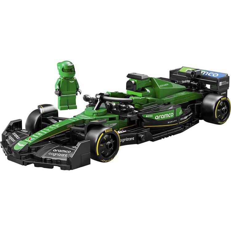 SPEED CHAMPIONS Aston Martin Aramco F1(R) AMR24 レースカー 77245 【プラザセレクト】