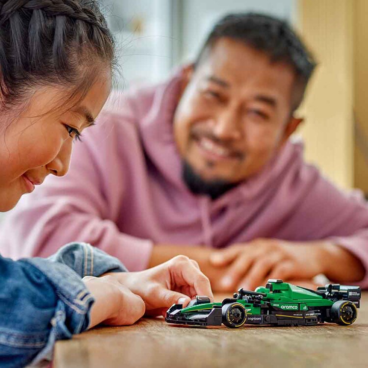 SPEED CHAMPIONS Aston Martin Aramco F1(R) AMR24 レースカー 77245 【プラザセレクト】