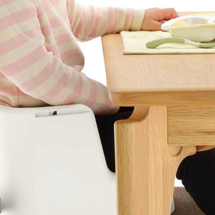 2WAYごきげんチェアKN ホワイト 120520 【プラザセレクト】