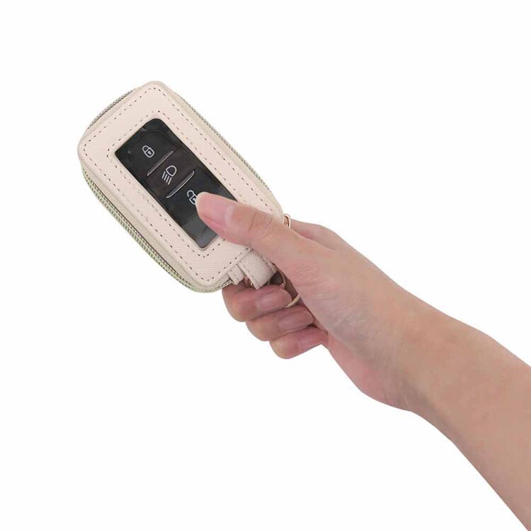 【倉庫登録】ダブルポケットキーケース リトルミイ アイボリー FS1103 【プラザセレクト】