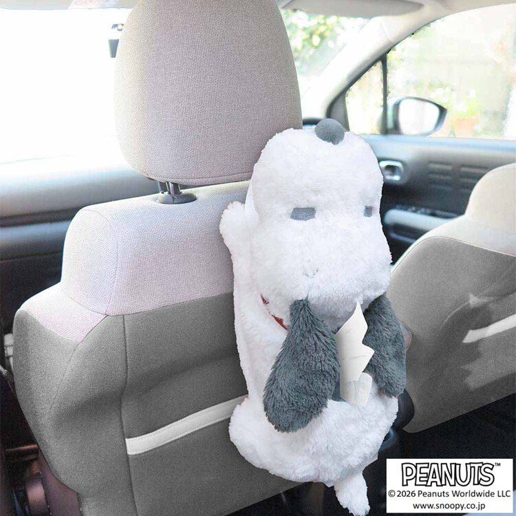 【倉庫登録】ぬいぐるみティッシュカバー スヌーピー SN3193 【プラザセレクト】