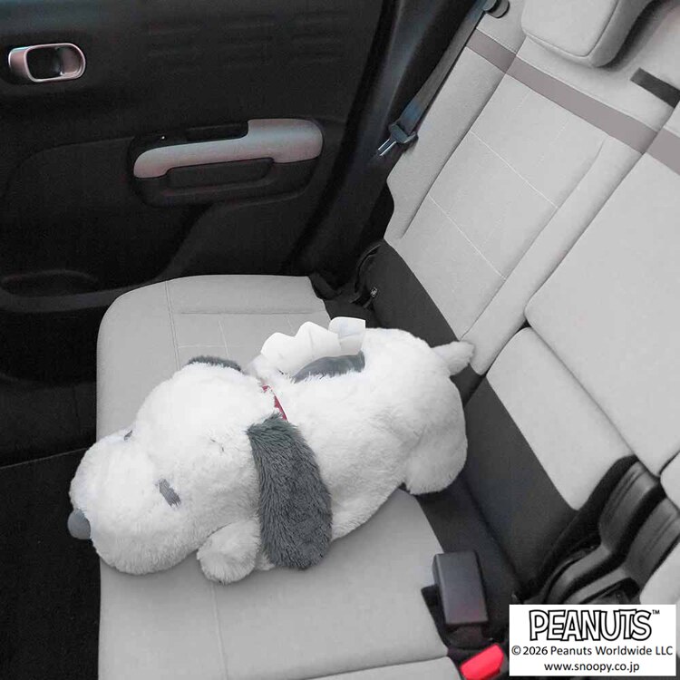 【倉庫登録】ぬいぐるみティッシュカバー スヌーピー SN3193 【プラザセレクト】