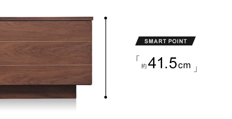 【時間帯指定不可】テレビ台 ボックスタイプ 125cmBTS-SD125U-WN ウォールナット20