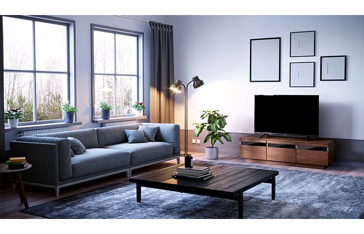 【時間帯指定不可】テレビ台 ボックスタイプ 150cmBTS-GD150U-WN ウォールナット4