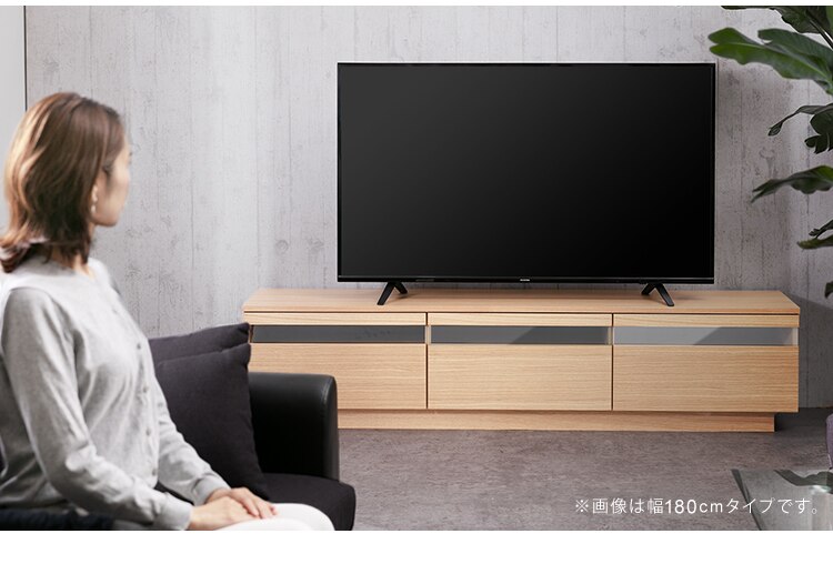 【時間帯指定不可】テレビ台 ボックスタイプ 150cmBTS-GD150U-WN ウォールナット9